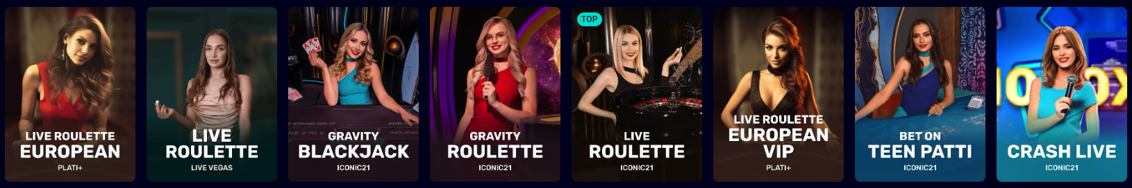 Jet4Bet Live Casino — Übersicht der Live-Spiele